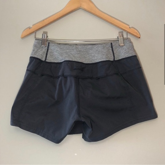 Lululemon All Sport Short - Coal / Coal Wee Stripe - Picture 5 of 7